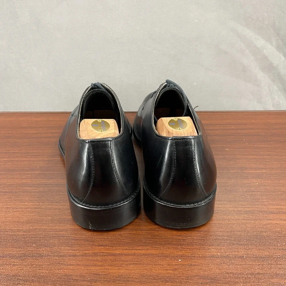 To Boot New York Winston 1898 Mens 9.5 Dress Shoes Black Leather Lace Up Derby